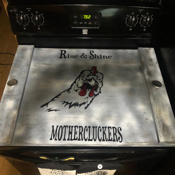 ROOSTER STOVE TOP COVER  An Elegant Expression, LLC